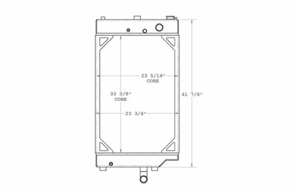 Caterpillar Crusher Radiator