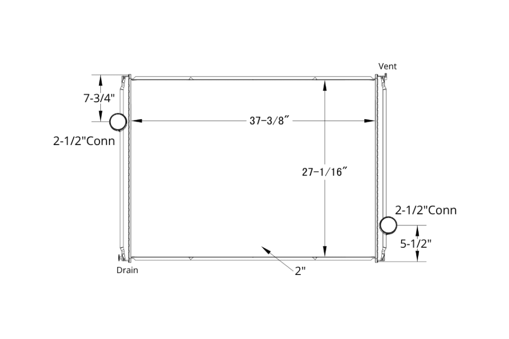 Ford / Sterling Radiator -1996-2004 various