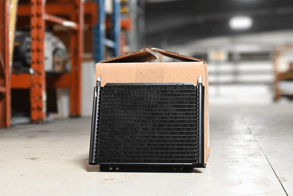 Universal 11″ x 9″ Tube & FIn Style Auxiliary External Air-Oil Cooler