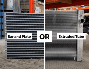 Bar and plate vs extruded tube